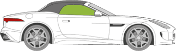 Afbeelding van Zijruit rechts Jaguar F-type 