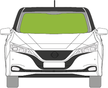 Afbeelding van Voorruit Nissan Leaf sensor/camera