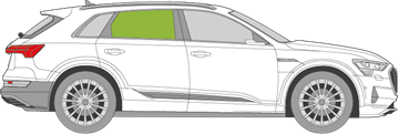 Afbeelding van Zijruit rechts Audi E-Tron 