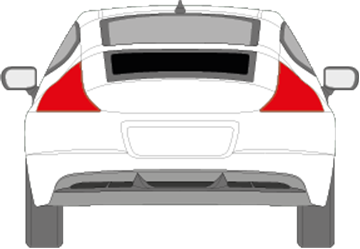 Afbeelding van Achterruit onder Honda CR-Z (DONKERE RUIT)