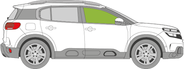 Afbeelding van Zijruit rechts Citroën C5 Aircross 