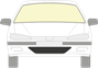 Afbeelding van Voorruit Peugeot 406 sedan sensor 2001-2004